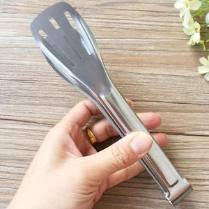 Penjepit Steak Multifungsi dari Baja Tahan Karat, Spatula, Penjepit Ikan Goreng, Penjepit Makanan Dapur untuk Roti, Barbekyu, Steak, Prasmanan - Product Image 6