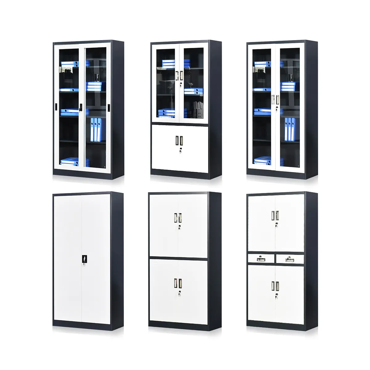 JINGLE factory wholesale steel cabinet office foldable file cabinet