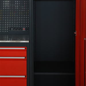 <span class=keywords><strong>Stazione</strong></span> Garage Combinata in Acciaio per Lo Stoccaggio all'Ingrosso di Fabbrica OEM&ODM ROSSO - Product Image 5