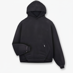 Sudadera con capucha lavada con ácido para mujer, servicio OEM personalizado, último estilo, transpirable, color sólido, teñido liso para adultos, precio - Product Image 1