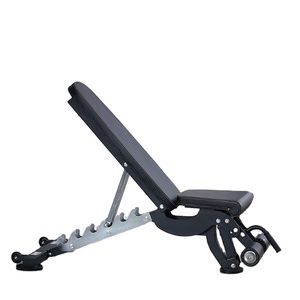 Equipo de gimnasio multibanco para ejercicio muscular, prensa de entrenamiento, inclinable, plano, ajustable, Banco de peso de lujo, precio de fábrica - Product Image 2