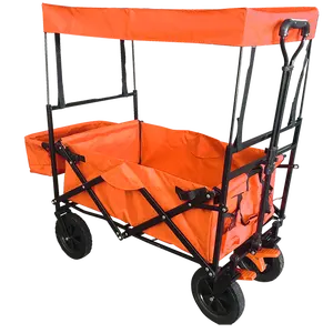 Chariot pliable pour poussette, chariot pour le <span class=keywords><strong>sport</strong></span>, la plage, les campings, étanche, idéal pour le jardin - Product Image 3