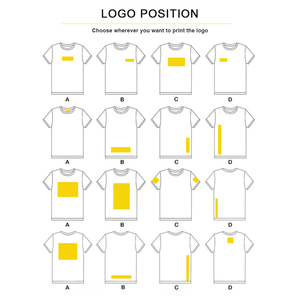 T-Shirt estive a maniche corte <span class=keywords><strong>con</strong></span> nomi di aziende che stampano <span class=keywords><strong>il</strong></span> logo 100% <span class=keywords><strong>con</strong></span> anello girocollo in cotone t-Shirt a maniche corte - Product Image 5