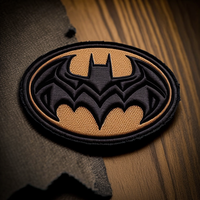 Patchs de chauve-souris lunatiques Midnight Goth Critters et appliques de pleine lune