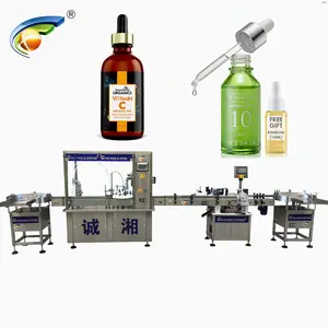 CHENGXIANG Massage oil bottle filling machine 60ml Golden Jojoba Oil bottling line