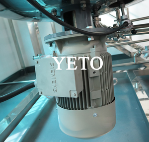 स्टेनलेस स्टील टैंक एजिटेटर होमोजेनाइज़र इलेक्ट्रिक हीटिंग मिलिंग मिक्सिंग पोत - Product Image 3