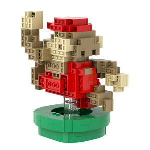 MOC1631 Mooxi 578 Uds serie <span class=keywords><strong>de</strong></span> juegos clásicos conjunto <span class=keywords><strong>de</strong></span> <span class=keywords><strong>fontanero</strong></span> <span class=keywords><strong>de</strong></span> setas DIY ladrillos modelo Montessori ensamblar bloques <span class=keywords><strong>de</strong></span> construcción para niños Juguetes - Product Image 4