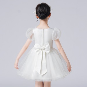 Populaire blanc fleur fille princesse robe de soirée modèle <span class=keywords><strong>brise</strong></span> fille robes robes de soirée pour les filles de 8 ans - Product Image 6