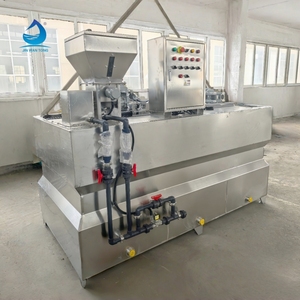 Sistema de Dosificación Química Automático de Acero Inoxidable con Tres Tanques, Equipo de Dosificación PAC <span class=keywords><strong>PAM</strong></span> para Tratamiento de Agua - Product Image 2