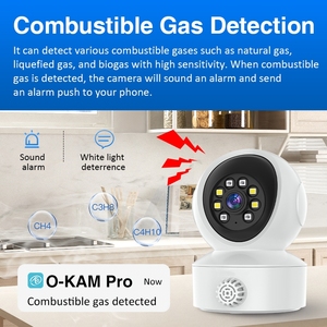 Cs49lm 1080P Thông Minh Theo Dõi Con Người Báo Động <span class=keywords><strong>Wifi</strong></span> 360 Máy Ảnh Khói Gas Detector Home An Ninh Trong Nhà 2.4G <span class=keywords><strong>Wifi</strong></span> Máy Ảnh Di Động Xoay - Product Image 4