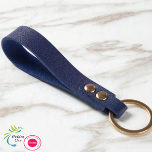 Bán buôn tùy chỉnh <span class=keywords><strong>logo</strong></span> dập nổi đầy màu sắc PU da Keychain với dây đeo kim loại nóng bán khuyến mại trống màu rắn <span class=keywords><strong>Keyring</strong></span> - Product Image 4