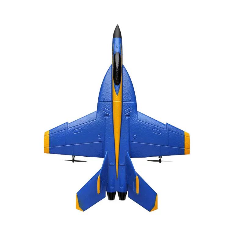 طائرة بدون طيار F18 من RC EPP, طائرة بدون طيار F18 بميزة الشحن بملاك أزرق ، طائرة بدون طيار ثابتة الجناحين مقاومة للسقوط ، طائرة بدون طيار بتحكم عن بعد ، طراز طائرة شراعية