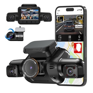 Câmera Veicular 360 Graus AI DMS com 4 Lentes 3K, Visão Noturna, Caixa Preta para Carro com WiFi 5G, Câmera Universal para Carro - Product Image 1
