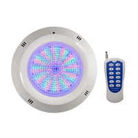 RGB lampu kolam renang, kendali jarak jauh IP68 18W 24W 36W dapat diredupkan bersertifikat CE LED bawah air tahan air