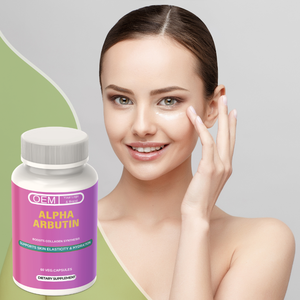 Capsule di Alfa Arbutina OEM con Peptidi di Collagene Marino e Vitamina C, Integratori di Grado Cosmetico per Uomini - Product Image 2