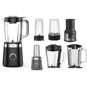 800W Multifunctional Table Blender With 6 Accessories Certified for Household Use <b>Plastic</b> <b>Container</b> Table Blender With Certi - Product Image 1