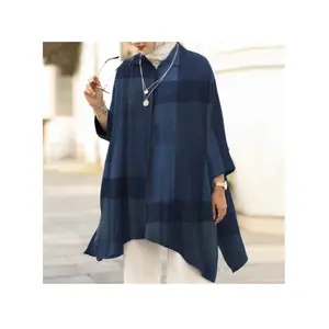 Tunique फेम आधुनिक बागे abaya मुस्लिम इस्लामी कपड़े महिलाओं abayah indienne साड़ी baju kurung केदाह