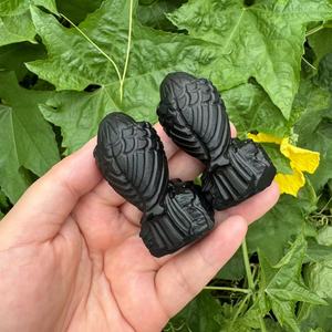 6cm Obsidian Natural Stones Raven <b>Crystal</b> Healing Stones <b>Cheap</b> Gifts <b>Crystal</b> Animals Carvings <b>Crystal</b> Crow - Product Image 2