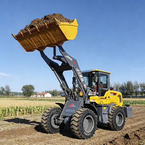 Chargeuse sur pneus haute performance à pompe à engrenages, chargeuse frontale tout-terrain, direction hydraulique, chargeuse 4x4 tout-terrain - Product Image 1