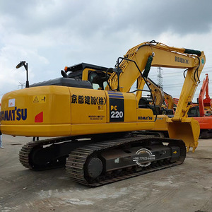 Excavatrice Komatsu PC220LC-8 d'occasion importée du Japon, bon état, faible nombre d'heures, fonctionnement rapide, pleine performance - Product Image 1