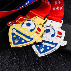 Vente en gros de médailles sportives personnalisées en émail souple ou dur, médailles personnalisées pour la course en montagne 5K, la course sur sentier et la course <span class=keywords><strong>virtuelle</strong></span> - Product Image 4