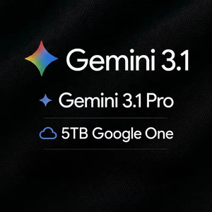 Abbonamento <span class=keywords><strong>Gemini</strong></span> 3.1 Pro di 1 Anno, 5TB di Spazio di Archiviazione Google One, Utilizzo Globale, Codice di Attivazione Online per Account Email Personale - Product Image 3