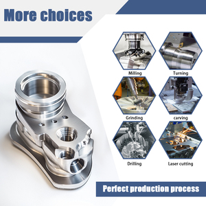 OEM ODM servizi di lavorazione <span class=keywords><strong>CNC</strong></span> personalizzati parti metalliche di precisione in acciaio inox ABS tra cui filo EDM perforazione fresatura personalizzata - Product Image 5