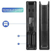 Control Remoto Universal RM-G2100 V8 con Voz, Código Fijo, Resistente al Agua y a los Golpes, Funciona con Pilas AA, Apagado Automático para Samsung BN59-01330A