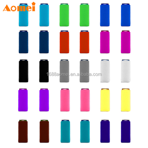 AOMEI personalizzato Logo Neoprene sublimazione 12oz birra può Cozies Kozy con Logo isolato in bianco può refrigeratori per lattine sottili normali - Product Image 2