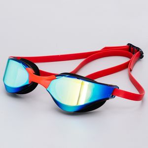 Lunettes de natation high-tech avec logo personnalisé Lunettes de natation écologiques anti-buée réglables en silicone Adultes Myopie Verre de sécurité étanche Design - Product Image 2