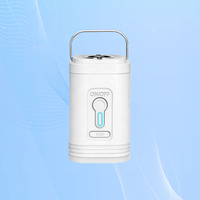 Pompe à air électrique - Pompe à air portable avec batterie 1200 mAh rechargeable par USB pour gonfler les matelas pneumatiques dans la voiture ou le camion