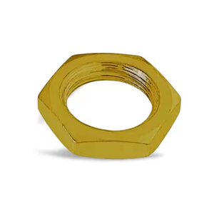 Écrou hexagonal en laiton pour raccord de tuyauterie, écrou à bride, fabrication avec filetage interne BSP, capuchon hexagonal, écrou hexagonal - Product Image 1