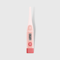 Termometer Digital Oral Kaku Elektrik MDR CE untuk Bayi dan Dewasa, Bacaan Cepat Kelas II, Baterai Terpasang, Garansi 1 Tahun, Tahan Air