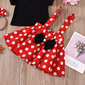 Wholesale Designer <b>Clothing</b> <b>for</b> <b>2</b> <b>Years</b> <b>Old</b> Girls Kids Skirt Cotton and Top Clothes Suit - Product Image 4