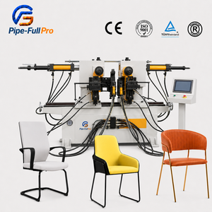 Heavy Duty Twin Head Pipe <b>Bending</b> <b>Machine</b> for Thick Wall Steel Tube Hydraulic Bender for Outdoor Playground Sets - Product Image 1