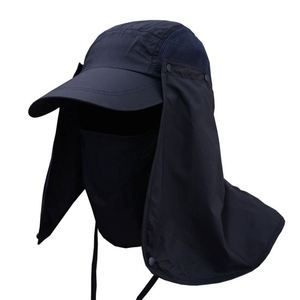 Nuevo Sombrero de Pesca para Hombre, Gorra de Pesca para Exteriores con Protección UV, Ajustable, Transpirable, con Visera, Sólido, Casual, Térmico - Product Image 3
