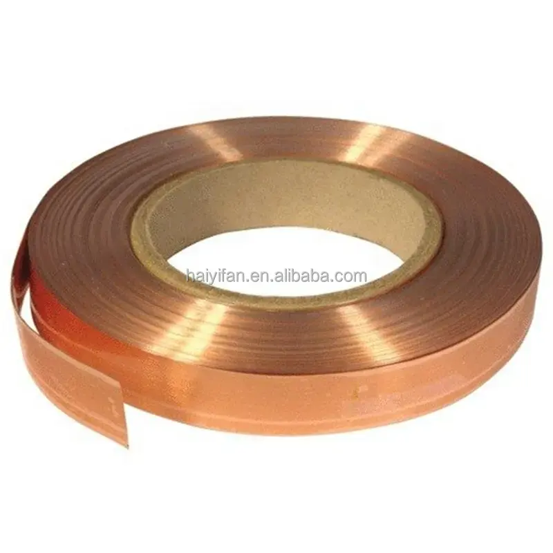 Copper Foil 0.1mm for Battery Copper Strip Coil Manufacturer Copper Coil / Copper Strip / Copper Tape