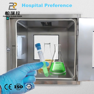 Caja de Transferencia Modular de Acero Inoxidable con Bloqueo Mecánico Estático de Alta Calidad, Diseño HEPA 99.99% para Cuarto Limpio - Product Image 6