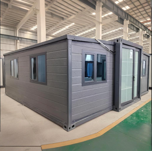 Mở rộng gấp <span class=keywords><strong>container</strong></span> nhà đôi cánh thiết kế tường ốp Phụ kiện cho tất cả các mùa mùa đông đã sẵn sàng nhà ở - Product Image 6