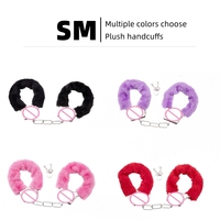 SM jouets sexuels en peluche menottes en métal bondage cosplay accessoires adulte jeu de sexe fournitures couple flirter jouets
