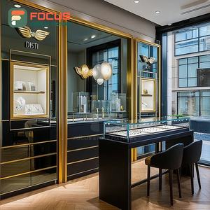 High Visibility Jewelry Retail Display System Polished Surface Boutique Space Display Counter - Product Image 6