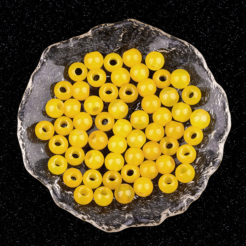 Agate jaune 8mm-3mm-prix par perle