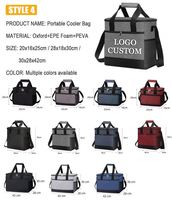 Sac isotherme de pique-nique personnalisé à plusieurs poches, petit sac isotherme, sac à déjeuner portable, imperméable, pour aliments