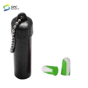 Tir personnalisé Dormir Ronflement Étudier Musique forte Voyager Bouchons d'oreille en mousse réutilisable avec étui de transport en aluminium - Product Image 2