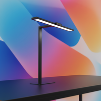 Lampe de table LED 60W de haute qualité, CRI 95+, protection des yeux, lampe de bureau pour enfants, lampe d'étude moderne minimaliste en aluminium avec minuterie