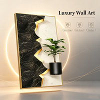 Peintures à l'huile modernes Art Déco peintes à la main sur toile, décorations artistiques simples pour la maison, peintures murales pour anniversaires et Pâques