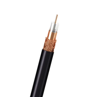 Cable Coaxial RG6 RG6/U de Doble Blindaje de 75 OHM para Cámara CCTV, TV, CATV y Satélite