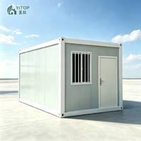 Maison conteneur démontable de haute qualité OEM, dortoir modulaire à assemblage rapide, bureau préfabriqué pour chantier