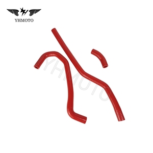 Quad ATV Parts All-Terrain Vehicle Reinforced <b>Silicone</b> Radiator <b>Hoses</b> Tube Rohr Pipe Radiateur for Yamaha YFM700R RAPTOR YFM700 - Product Image 4