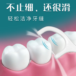 Hilos Dentales Ultrafinos, 100 Unidades, Herramientas Desechables para Limpieza Dental e Higiene Interdental - Product Image 1